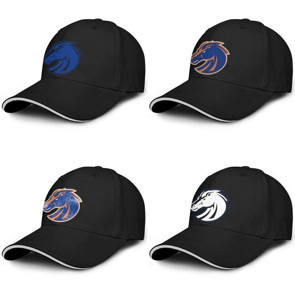 

boise state broncos logo black for men and women trucker cap design fitted golf cool fashion baseball personalized original hats, Blue;gray