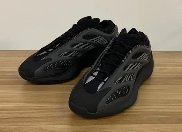 

лучший аутентичный kanye west originals 700 v3 black azael кроссовки 3m reflective wave runner мужчины женщина спорт кроссовки с коробкой
