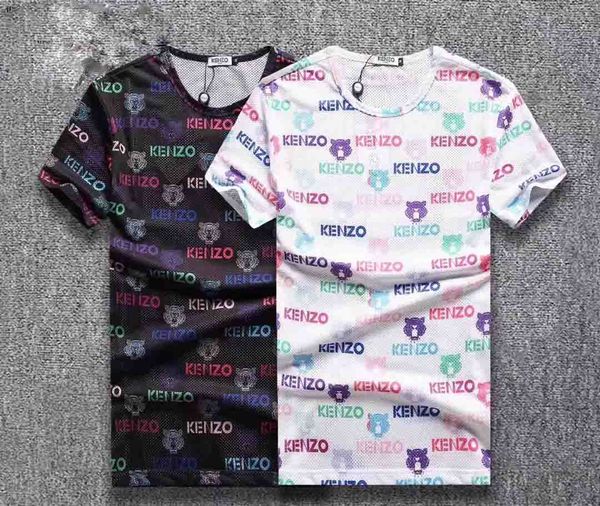 

2019 summer designer t shirts for men head letter embroidery mens clothing brand short sleeve tshirt, White;black