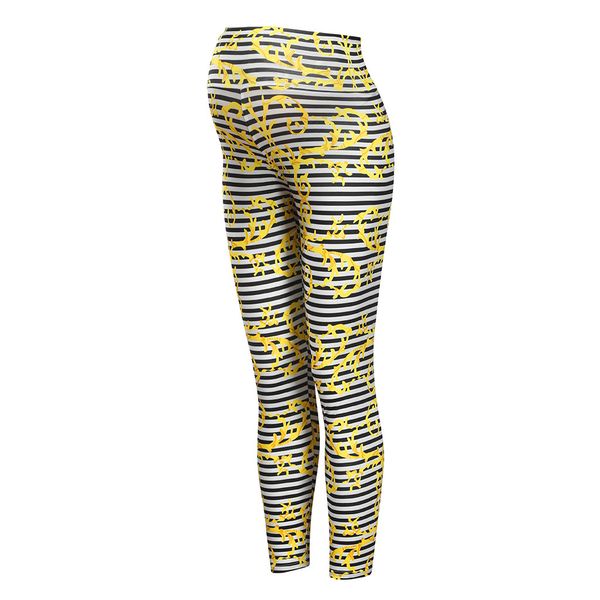 

2020 new fashion seamless elastic adjustable leggings women maternity clother printed ankle pants stretch pregnancy trousers, Blue