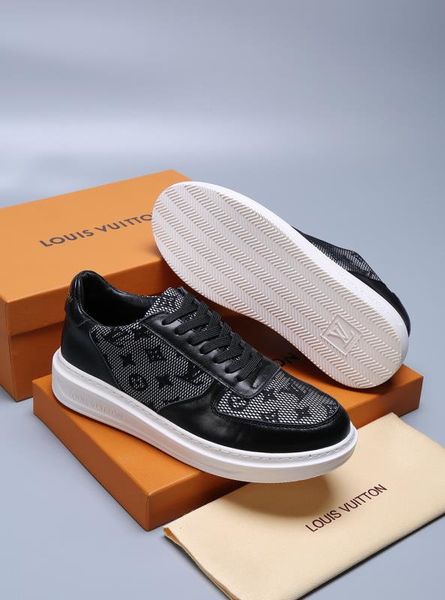 

19ss fashion men shoes luxury brands 2019 summer breathable men casual shoes soft comfortable lace-up canvas shoes man flats, Black