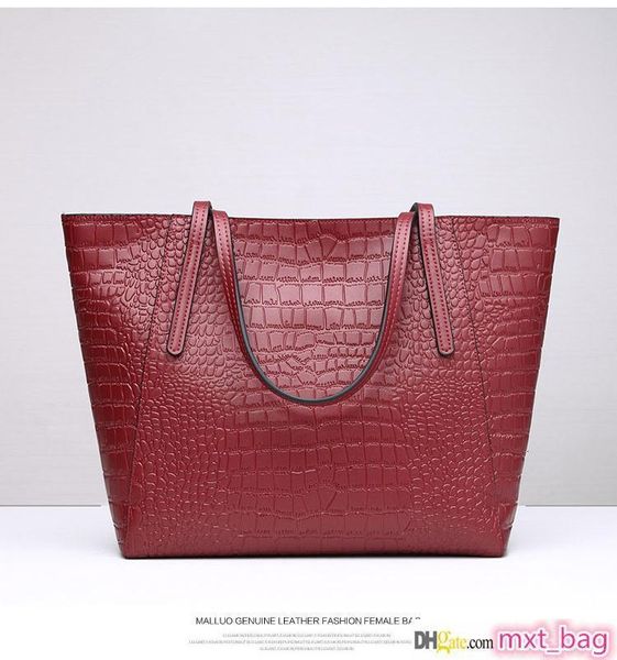 

крокодил натуральная кожа сумка большой емкости женские официальные кожаные женские сумки лучшие подарок на день рождения настоящие роскошны