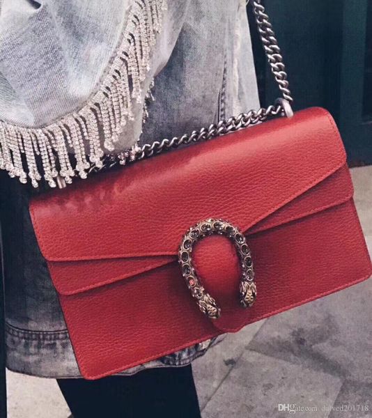 

the new european classical style luxury bag shoulder bag handbag milan supermodel catwalk models real leather bag