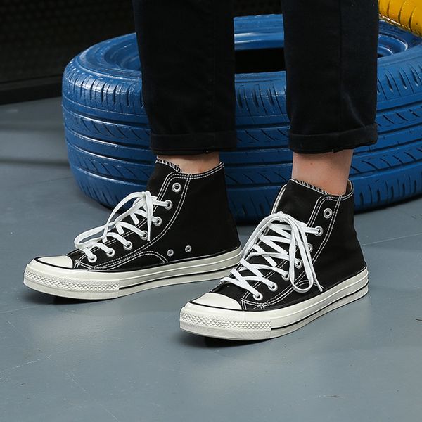 

twilight evenstar 1970s canvas shoes student chic couple shoes 2019 new uzzang leisure, Black