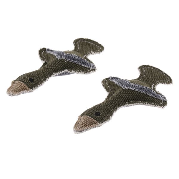 

2pcs lovely linen pet fetch/chew/play squeak sound toy random color
