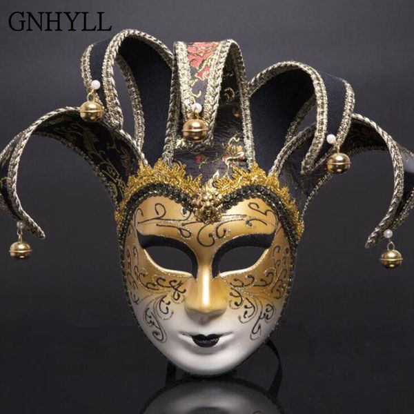 

gnhyll new fashion venice mask halloween party mask party carnival decoration carnival cosplay multicolor