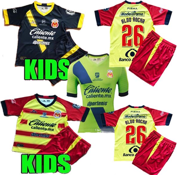 

2020 monarcas morelia kids soccer jerseys home away 20 21maillot flores osuna s.vegas aristeguieta mexico liga mx football shirt morelia, Black
