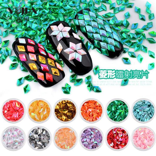 

12/6pcs drop acrylic wheel nail stickers decoration 3d diy nail art tips jewelry pearl laser rhinestones manicure tools charms, Silver;gold