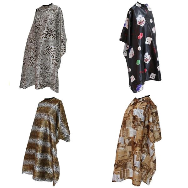 

4pcs hairdresser cape salon barber wrap women men non-sticky anti-static