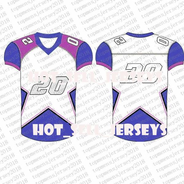 

Top Custom Football Jerseys Mens Embroidery Logos Jersey Free Shipping Cheap wholesale Any name any number Size S-XXXLbaohh