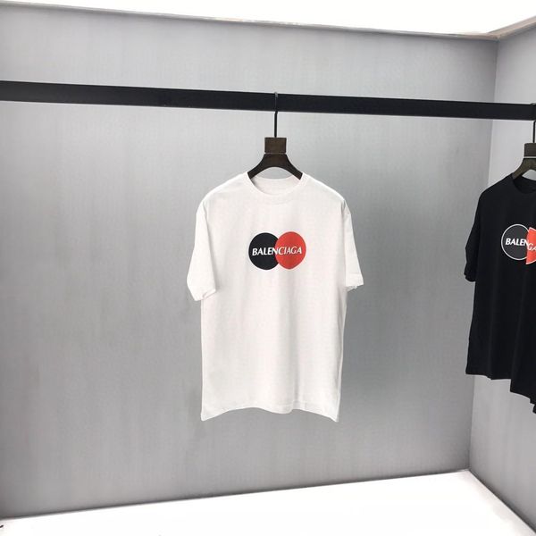 

2020 европейский французский весна и лето последние свободные хит мяч печати повседневная футболка роскошные мужские дизайнерские модные муж, White;black