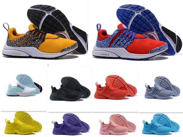 

Оптовая Presto Кроссовки Мужчины Женщины BR QS Желтый Розовый Prestos Черный Воздух Белый