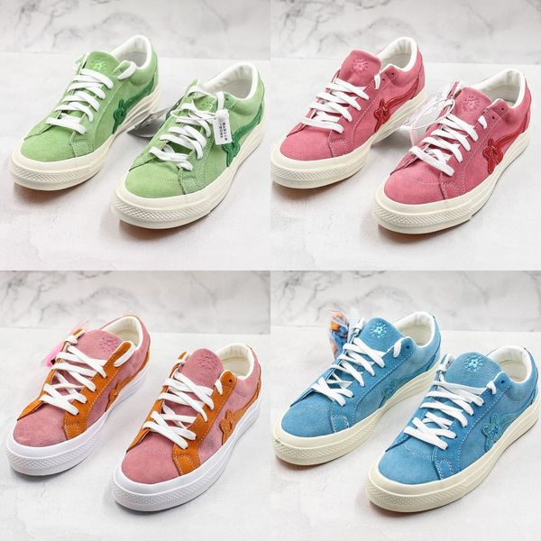 

Update Conver One Star X Golf le Fleur Suede Casual Shoes TTC Fashion Deisgner Multi Colors Skateboard Shoes Flip Shoes Unisex