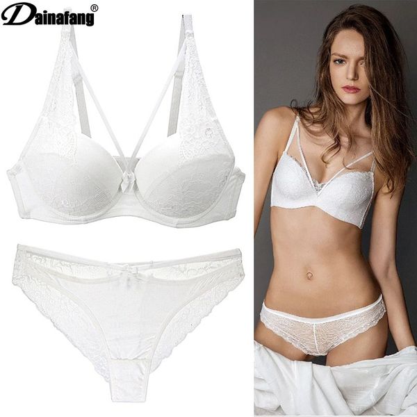

6 цветов белья bralette set push up bra твердая трусики женское нижнее белье глубокий v кружева decro косточках outfit сексуальные кружева б, Red;black