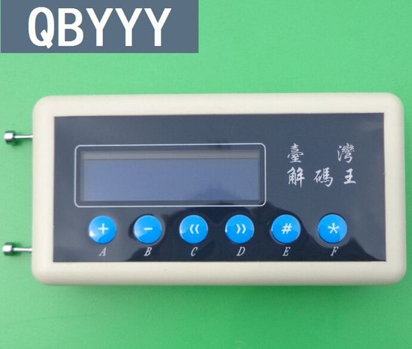 

qbyyy 1pc 433mhz remote control code scanner 433 mhz code detector key copier