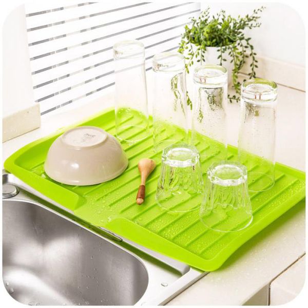 

new dishes sink drain plastic filter cutlery plate storage rack shelving rack drain board kitchen tools drying dropshipping