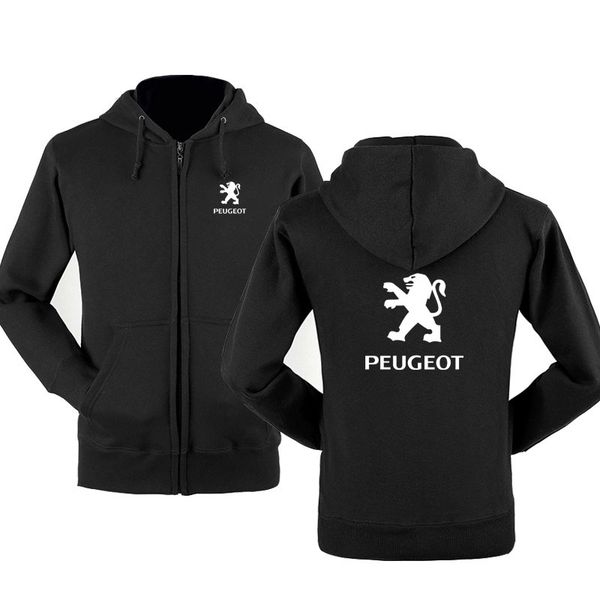 

spring autumn zipper sweatshirt hoodies fleece zipper hooded jacket harajuku tracksuit, Black