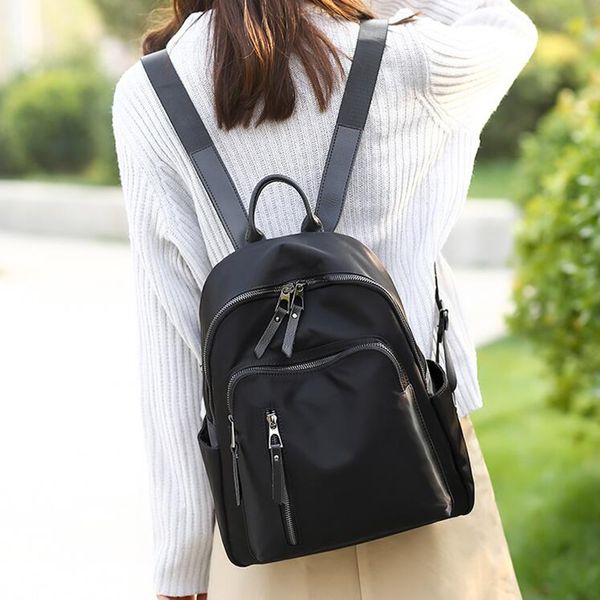 

women backpack casual rucksack oxford school shoulder bag waterproof breathable backpacks for students bags