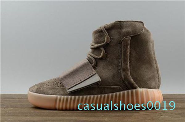 

19designer обувает kanye west 750 сапоги светло-серый браун кроссовки тройной черный серый ботинок баскетбола 750 баскетбольной обуви открыт, Black