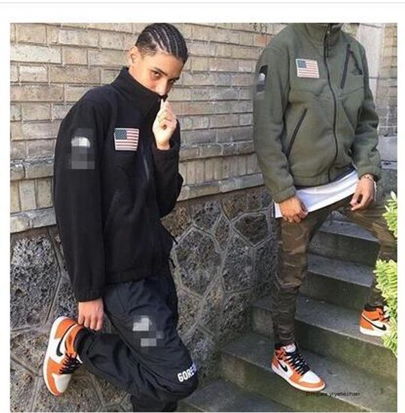 

новых женщин мужчины ватки флаг куртки пальто марка tn ветрозащитный warm soft shell спортивная высокого качества fj15 дизайнер одежды, Black;brown