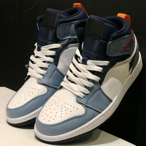 

новый facetasm x 1mid бесстрашный дымка синий высокое качество баскетбольная обувь мужчины женщины спорт на открытом воздухе дизайнер кроссо