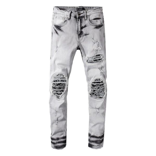 

fashion-2019 pants mens designer navy army af1 force engine jackets for men women masculinity jeans street military style, Blue