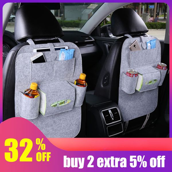

auto car back seat storage organizer trash net holder multi-pocket travel storage bag hanger for auto capacity pouch