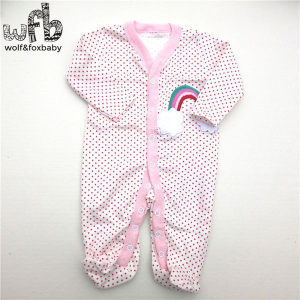 

retail 3pcs/lot 0-12months long-sleeved baby infant cartoon footies bodysuits for boys girls jumpsuits clothing newborn clothes, Blue