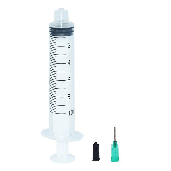 

10 мл шприцы с пластмассовыми 18g тупым кончиком иглы fill 0.5inch упаковка из 10