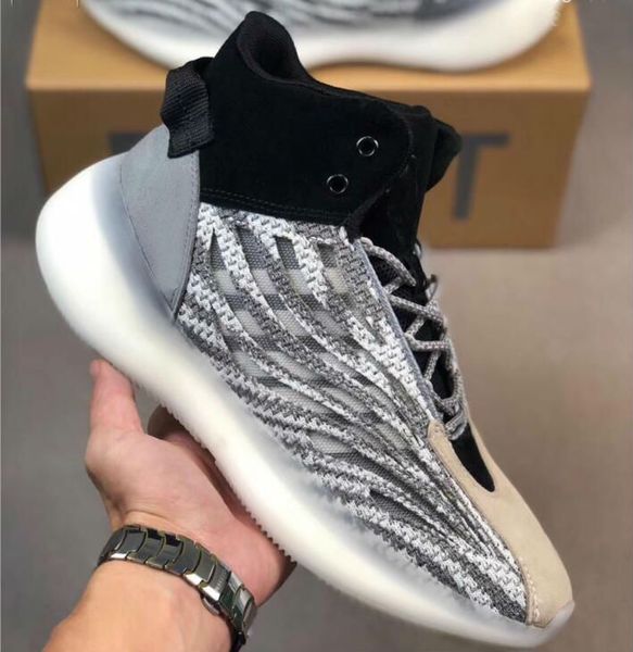 

2020 mens quantum basketball shoes for men triple black zebra kanye west 3m sneakers sports reflective sports man trainers des chaussures 01