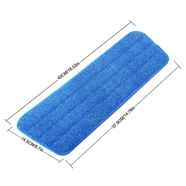 

new mop floor cleaning replacement cloth microfiber replacement mop pad paste cloth cover spray water spraying flat dust jj0002
