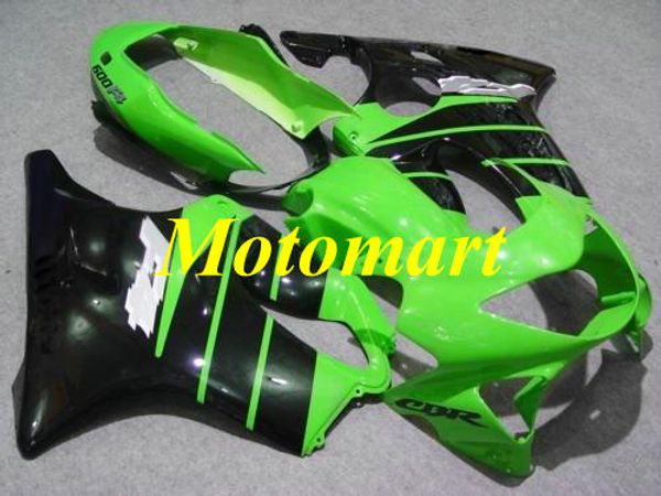 HONDA CBR600F4 için enjeksiyon kalıp Fairing kiti 99 00 CBR 600 F4 1999 2000 ABS Yeşil siyah Marangozluk seti + hediyeler Hi02