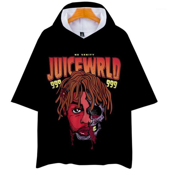 

printed hoodies summer designer pullover loose sweatshirt casual mens plus size juice wrld 3d, Black