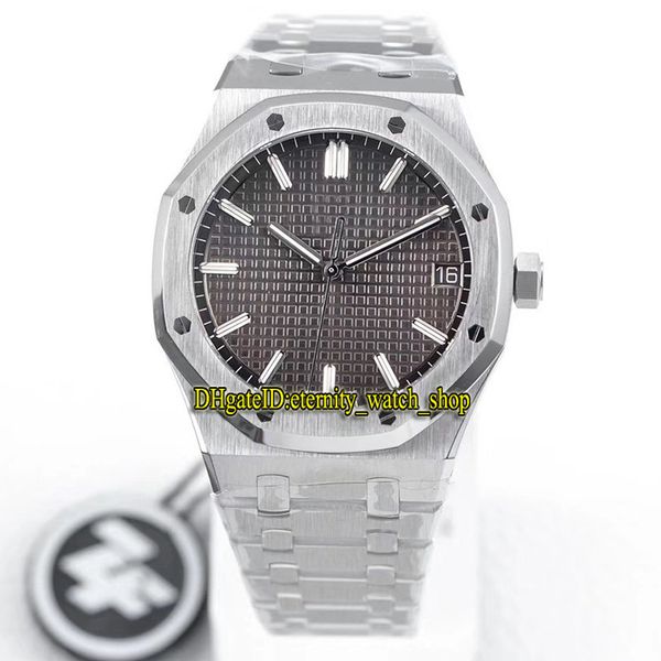 

зф топ-версия серии royal 15500st.оо.1220st.02 грейферы циферблат коэф.4302 автоматические механические мужские часы 904l стальной корпус ре, Slivery;brown