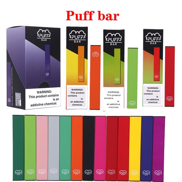 

Puff Bar Disposable Device Pod Starter Kit 280mAh Battery 1.3ml Cartridge Vape Pen With Security Code VS POP Posh Plus EON