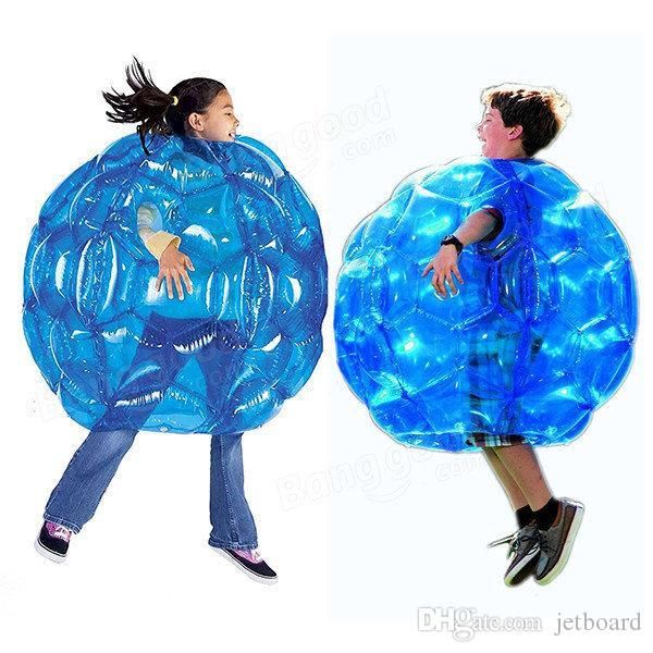 

new arrival outdoor games tool inflatable body bumper balls pvc air bubble outdoor children game football soccer