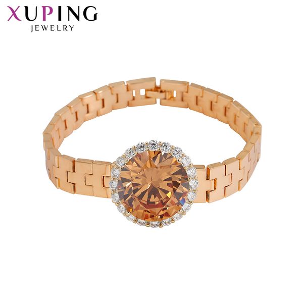 

xuping ювелирные изделия модный роскошный браслет специальный дизайн высокое качество литературные стили позолоченный очаровательный стиль s, Golden;silver