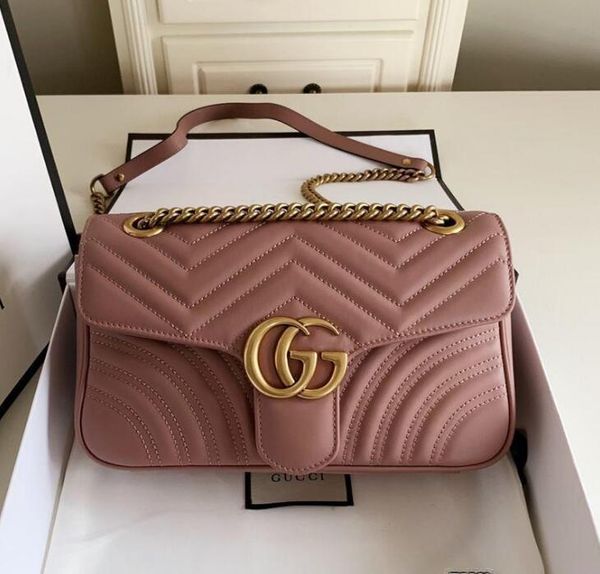 

Роскошные классические дизайнерские сумки Love Heart V Wave Pattern ранец сумки с ручкой наплечная сумка цепочка Crossbody кошелек Shopping Tote сумки