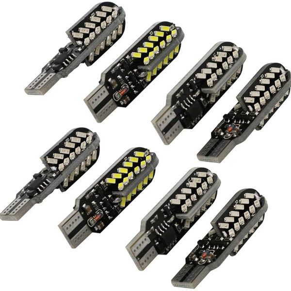 

ysy 50x flash/strobe t10 led canbus w5w t10 48smd canbus 3014 no error 48smd car auto bulb parking lamps dc12v white