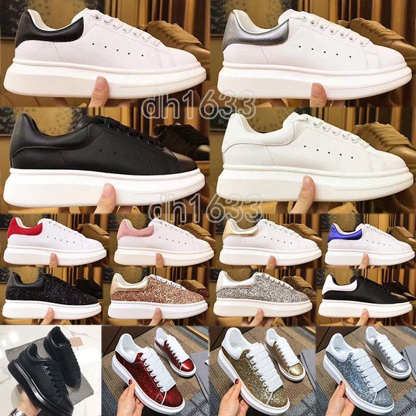 

2020 luxury designer men women vintage sneakers fashion leather platform shoes flat daily dress party casual shoe trainers
