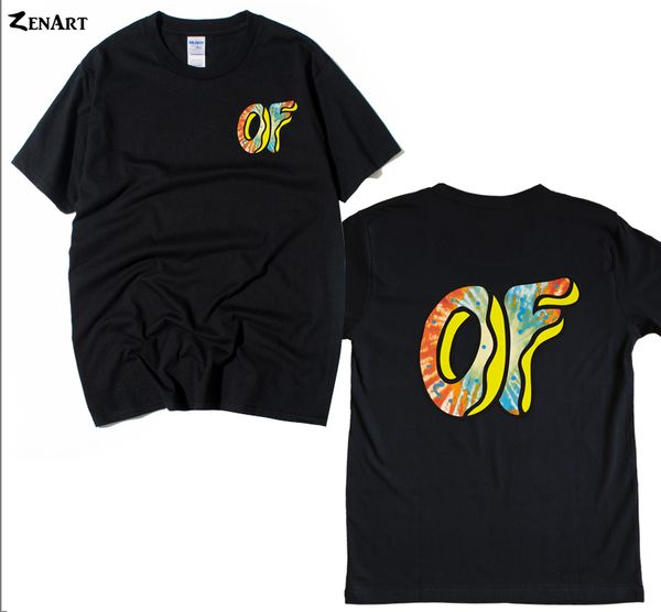 

Graffiti OF Donut art OFWGKTA Awesome Future GolfWang man boys o-neck plus size cotton short-sleeve T-shirt