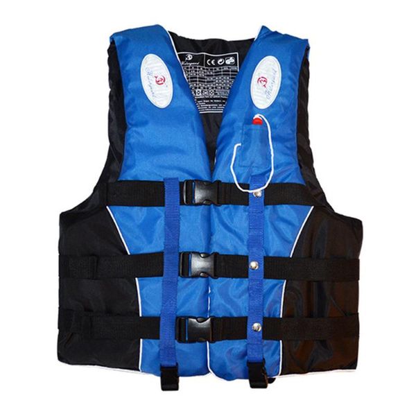 

water sports outdoor polyester kids life jacket survival suit with whistle swimming boating ski drifting prevention vest