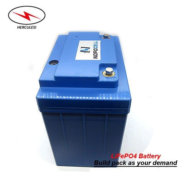 Batteria al litio 4S12P LiFePO4 12V 40Ah bateria de litio per sistema solare, UPS, bici elettrica