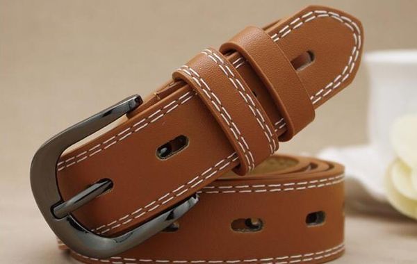 

2015 selling men's belt style genuine cowhide belt automatically buckle leather business leisure brand belt wholesale, Black;brown