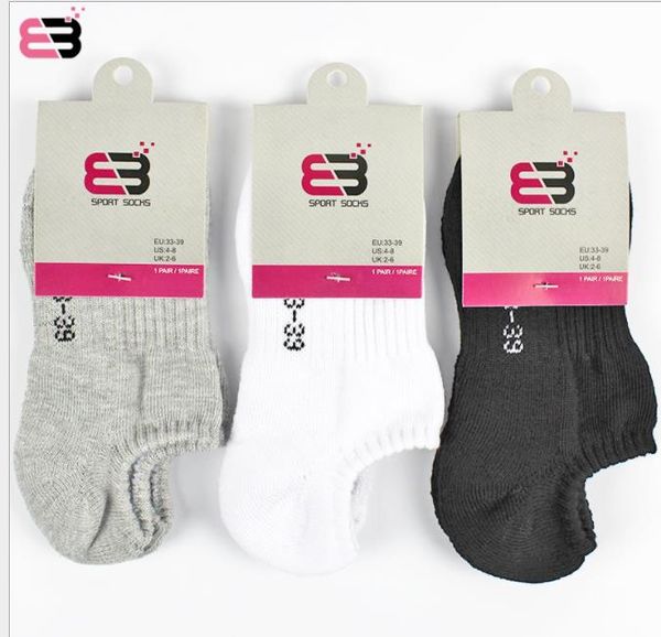

boat socks female cotton sweat absorption, air permeability and odor-proof invisible summer socks pure color light-mouthed towel bottom thic, Black