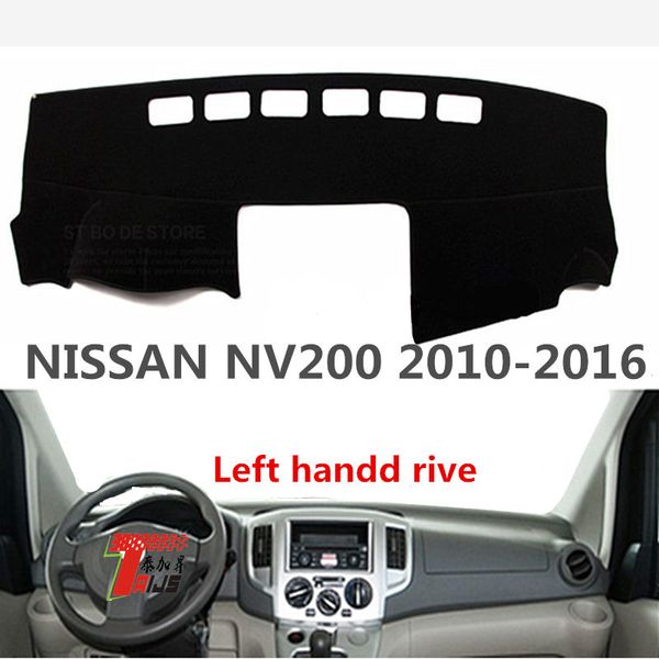 

taijs left hand drive car dashboard cover for nv200 2010-2016 polyster fibre anti cracking car dashboard mat for nv200