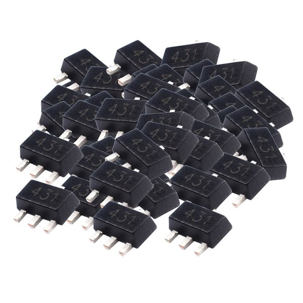 

100 lot amplifier transistor transistor tl431 431 sot-23 0.5% stabilized ic