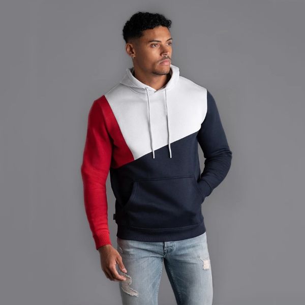 

fashion hoodie sweatshirt men fitness hooded hoodies sweatshirts workout male brand pullover autumn winter streetwear mens hoody, Black