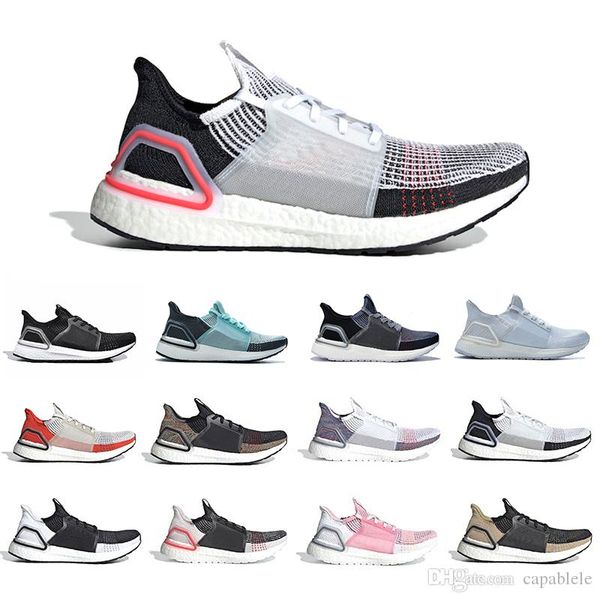 

cloud white ultra boost 2019 mens running shoes clear refract oreo primeknit 5.0 dark pixel active orange sports trainer men women sneakers