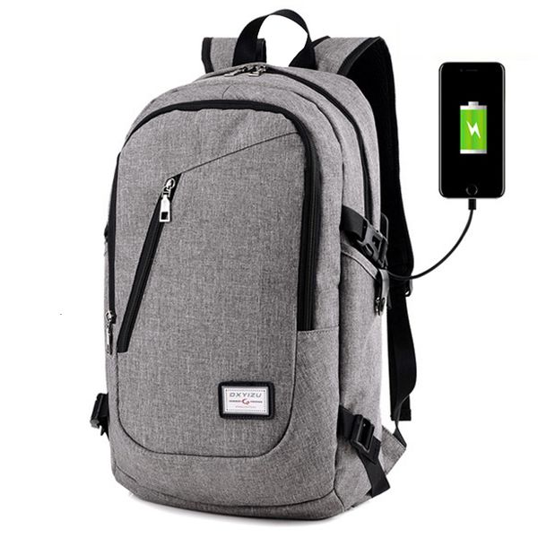 

fashion multifunction usb charging men 15inch laptravel backpacks for teenager male mochila leisure school backpacks